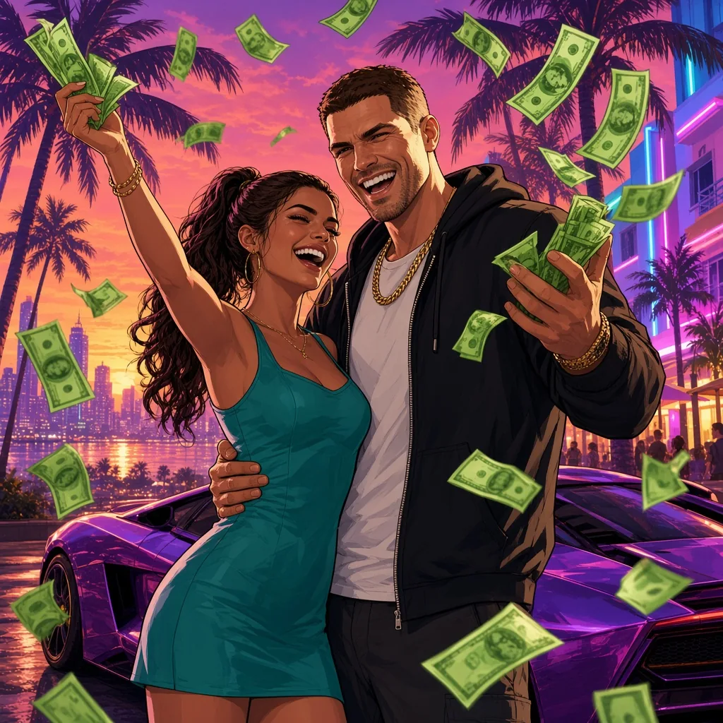 Grand Theft Auto VI on the circus pedestal